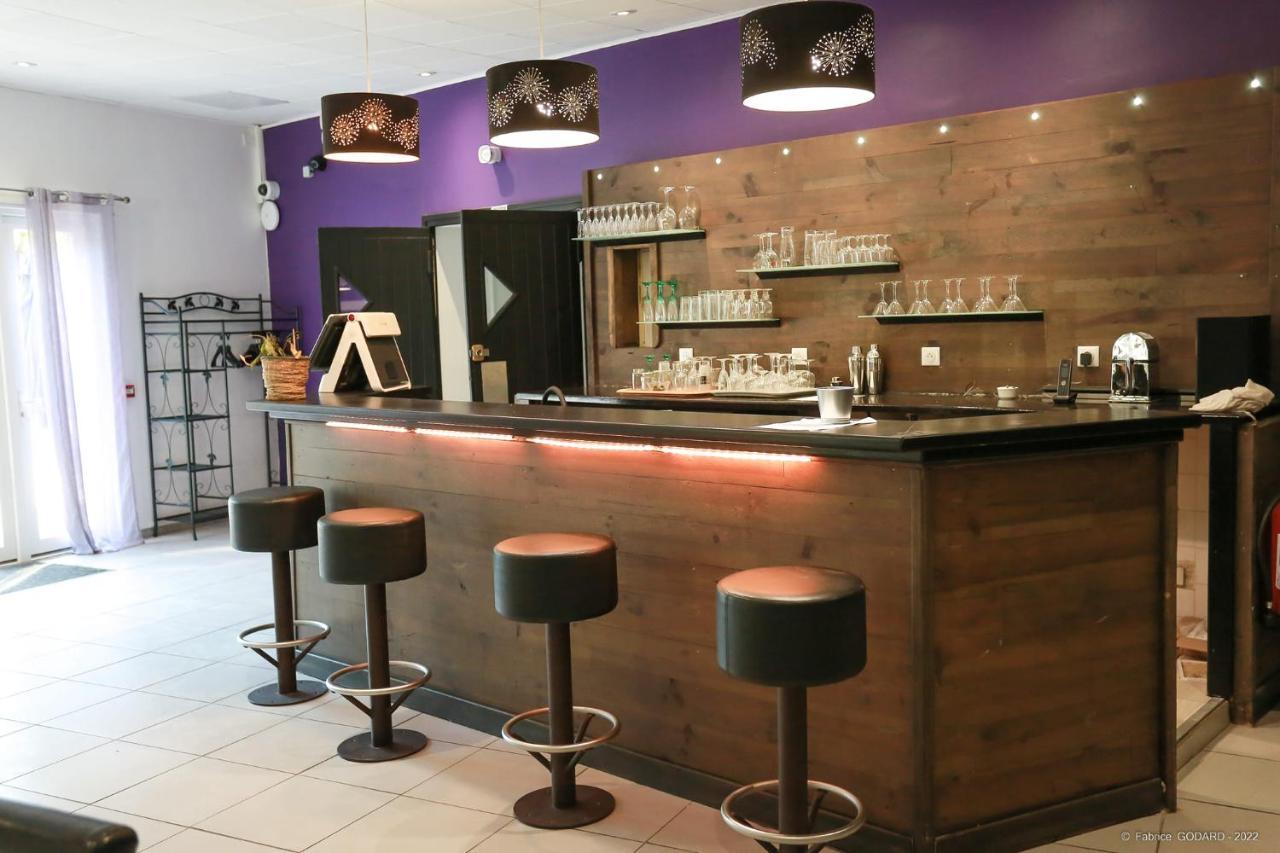 Hotel Restaurant Gite Les Lavandins Saint-Christol  Kültér fotó