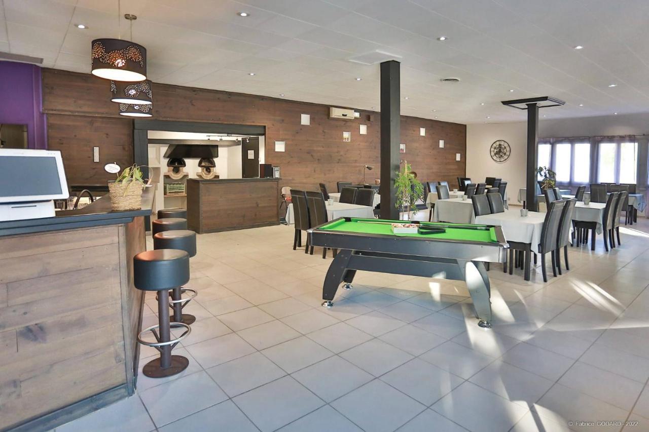 Hotel Restaurant Gite Les Lavandins Saint-Christol  Kültér fotó
