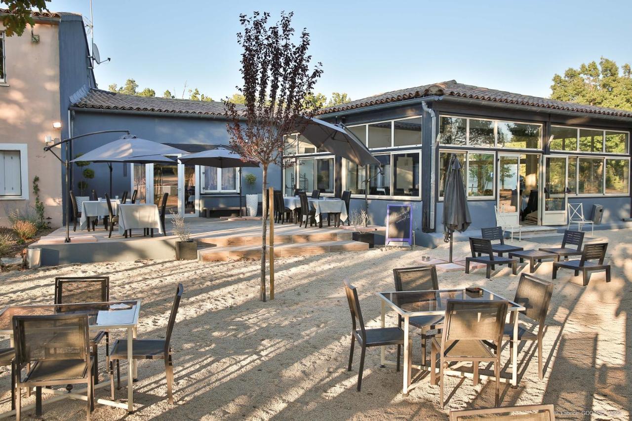 Hotel Restaurant Gite Les Lavandins Saint-Christol  Kültér fotó